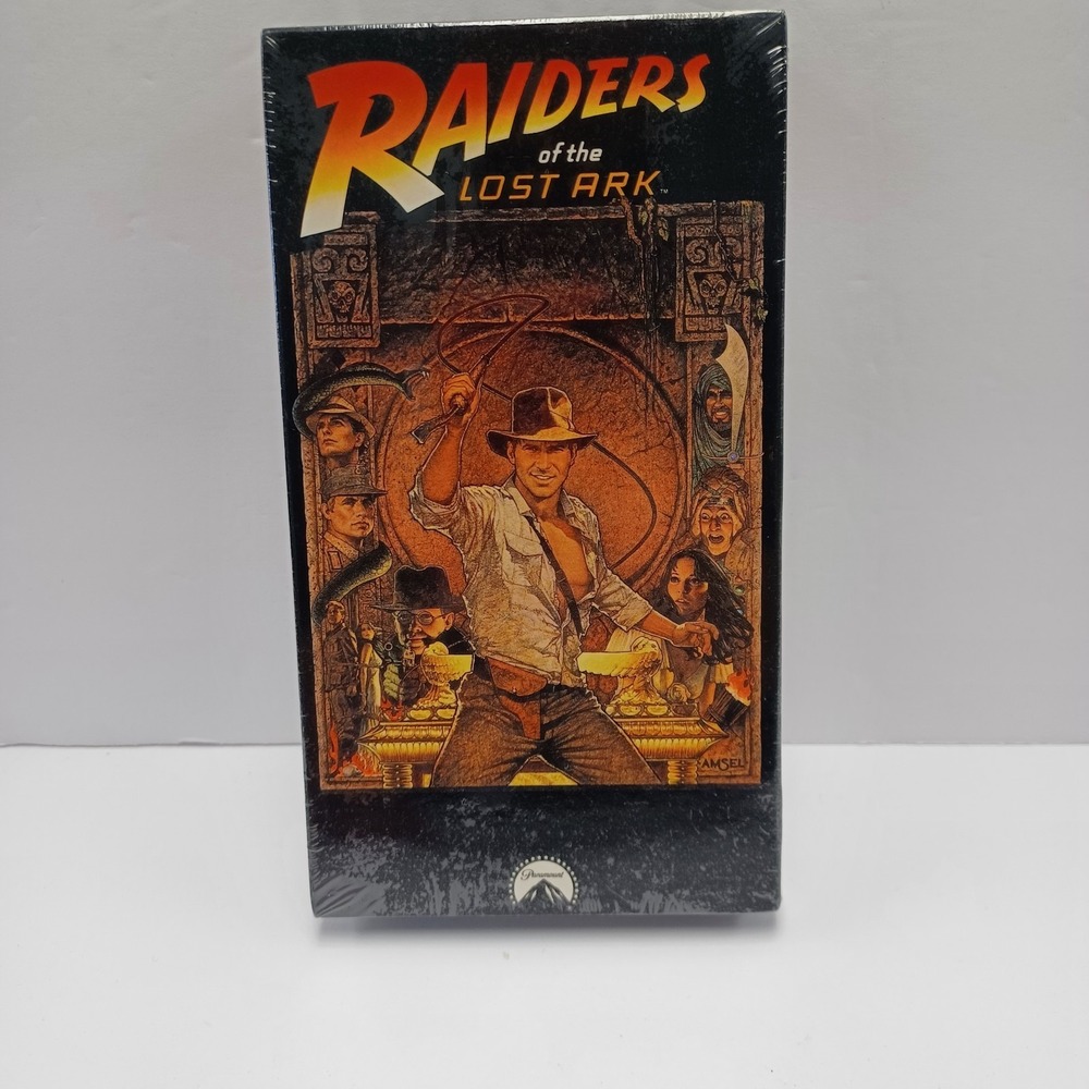 Raiders Of‎ The Lost Ark Indiana Jones Factory Sealed 1989 VHS